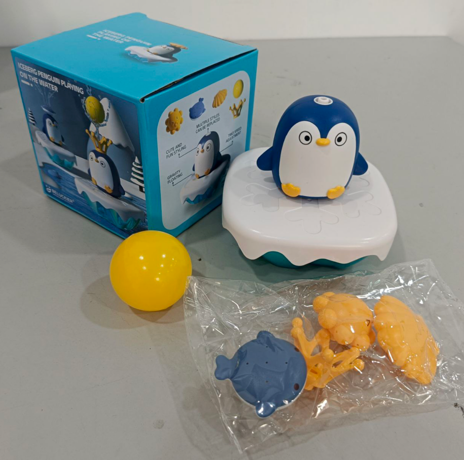 Iceberg Penguin Bath Toy