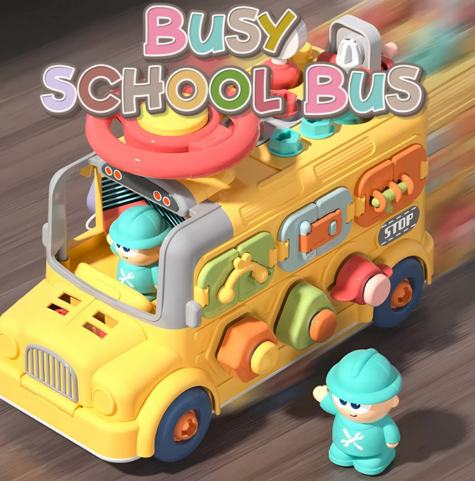 Busy School Bus