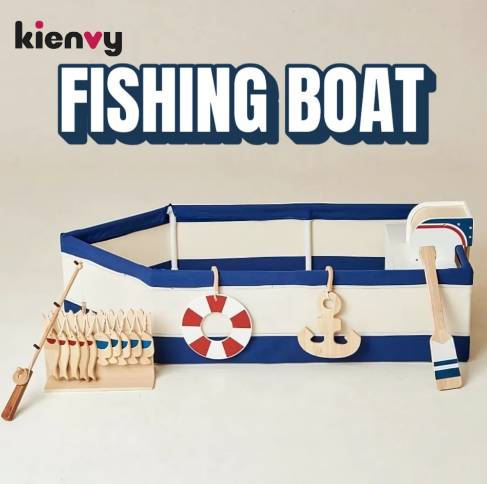 Kienvy Wooden Fishing Boat