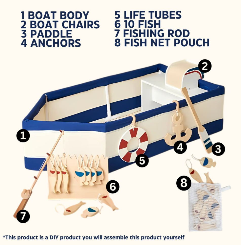 Kienvy Wooden Fishing Boat