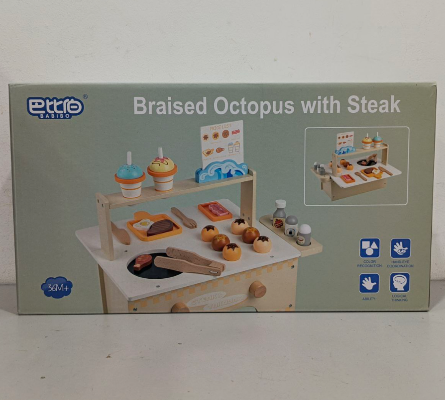 Wooden Braised Octopus with Steak