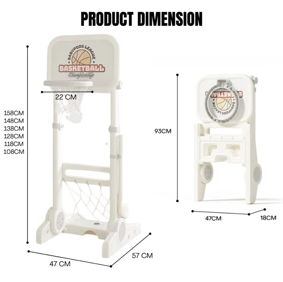 Folding Basketball Stand