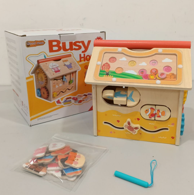 Wooden Busy House