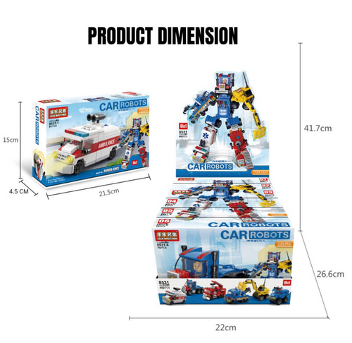 Car Robot Blocks