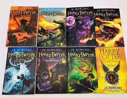HP Complete Paperback Book Set