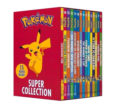 Pocket Monsters Super Collection 15 books