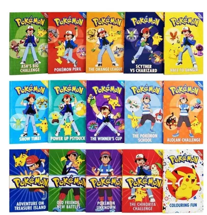 Pocket Monsters Super Collection 15 books