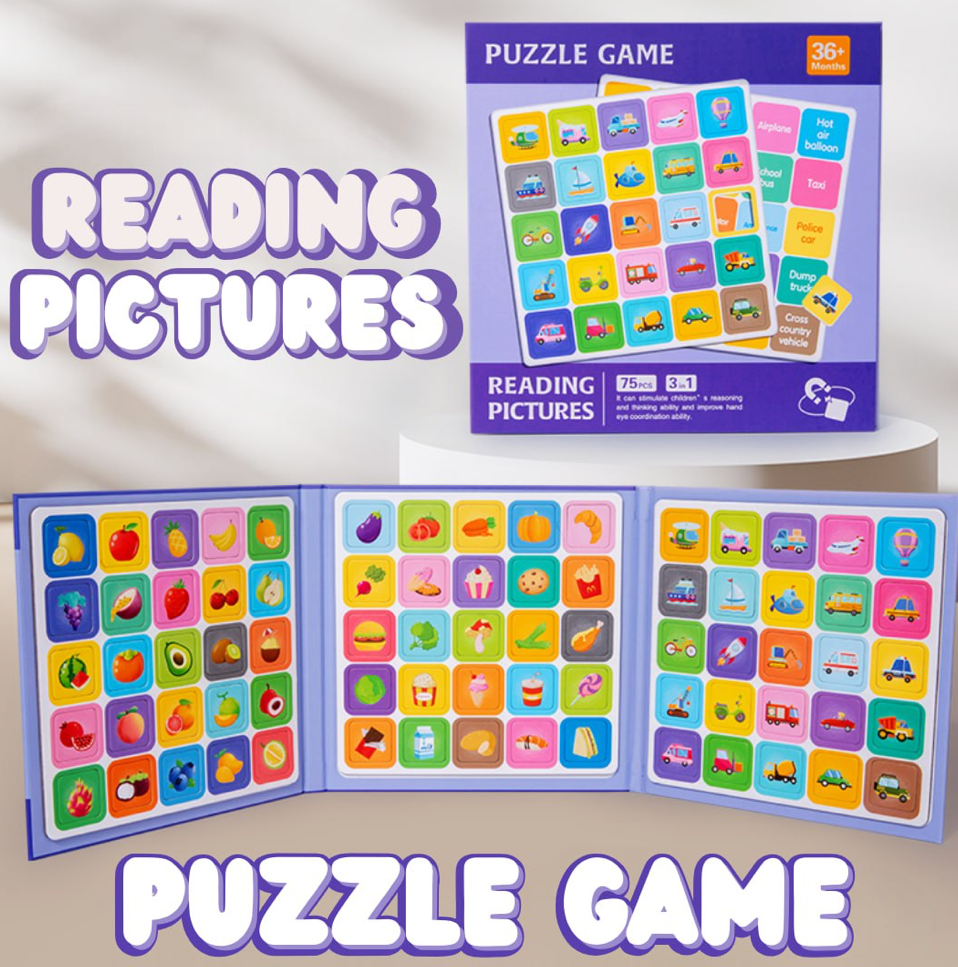 Reading Pictures Puzzle Game
