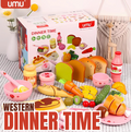 Wooden Western Dinner Time