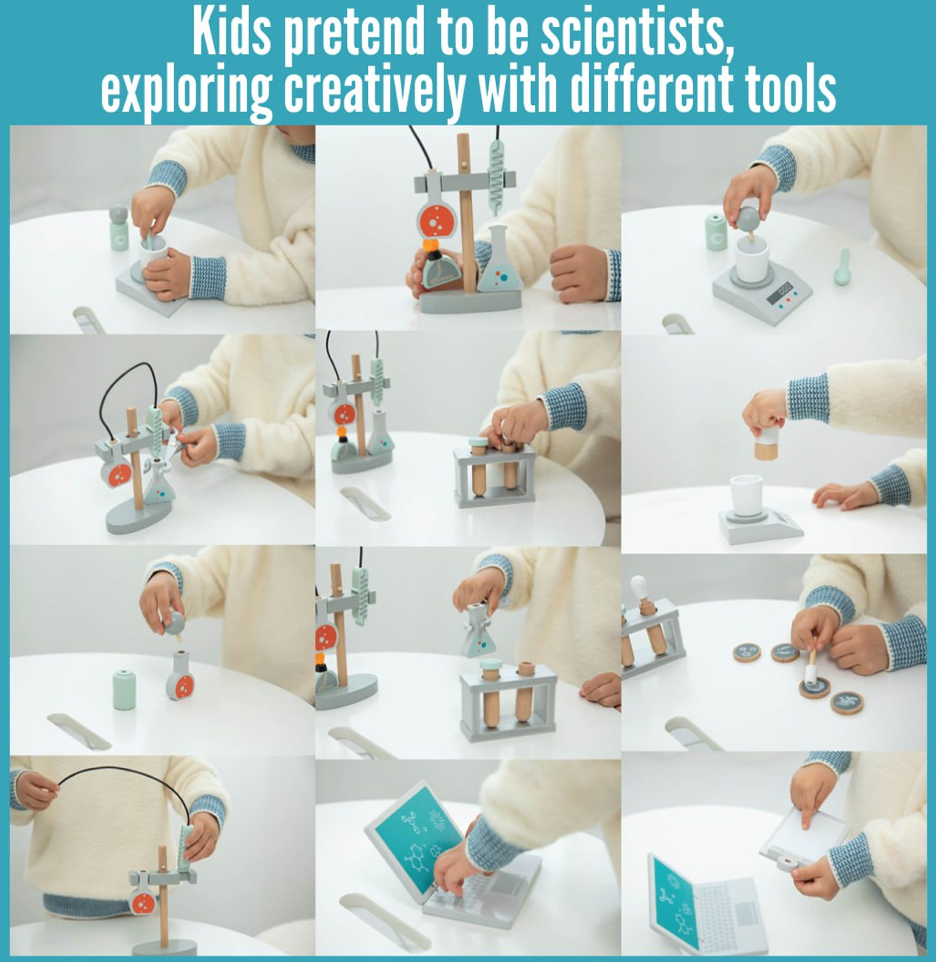 Wooden Science Lab Kit