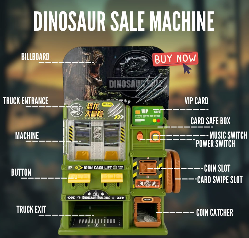 Dinosaur Adventure Sales Machine