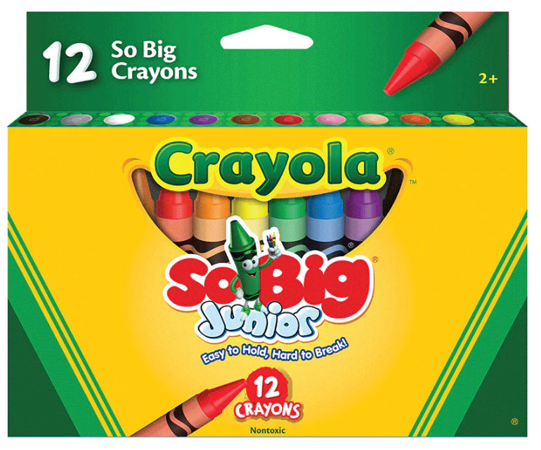 Crayola So big junior 12 colors
