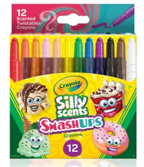 Crayola Silly scents twistable 12 colors