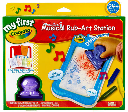 Crayola Musical rub art station