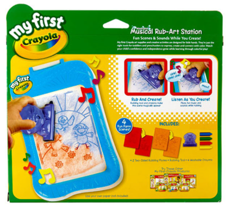 Crayola Musical rub art station