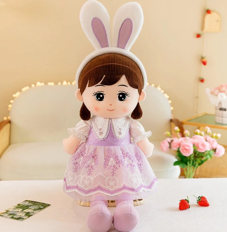 Soft Plush Doll Tulle