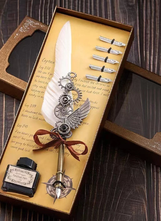 Vintage Style Quill