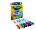 B1T1 Crayola bold ultra-clean washable markers 8 colors