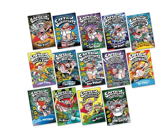 Captain Underpants 14 Books