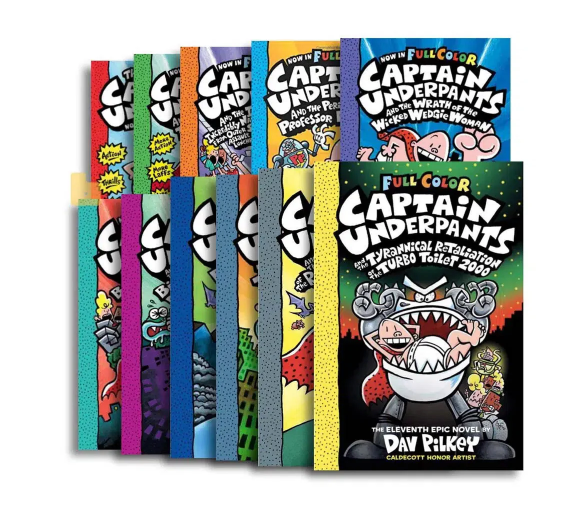 Captain Underpants 14 Books