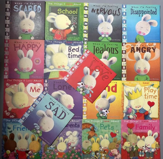 18 books When I'm Feeling