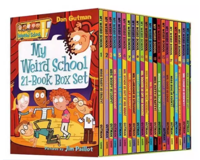 21 books My Weird School