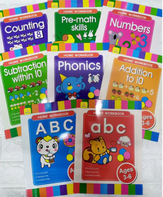 8 in1 Home Work Book