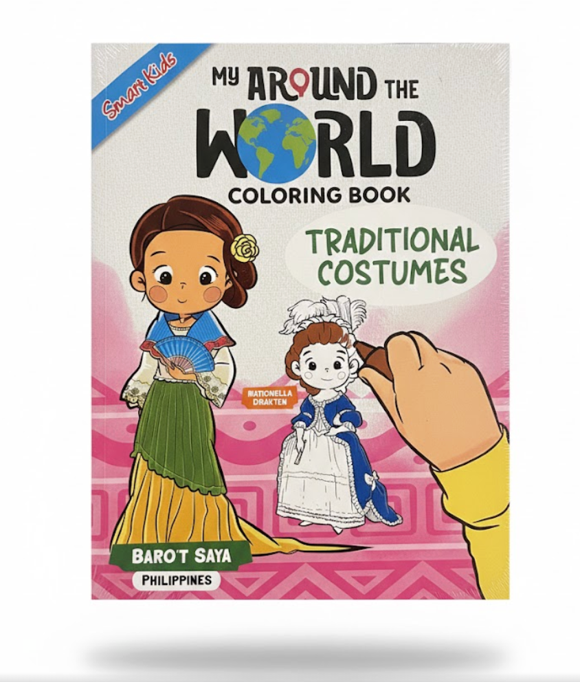 Around the World Coloring Book