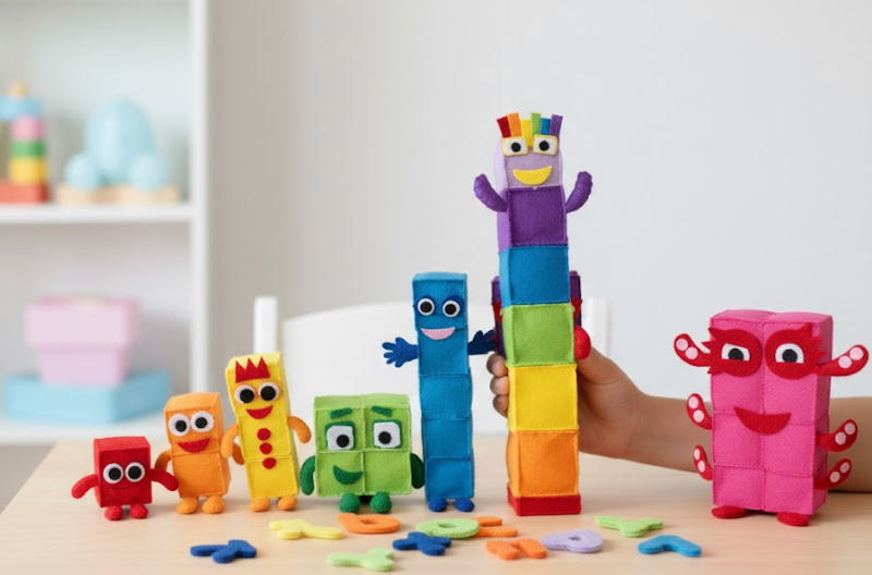 Handcrafted Felt Toys