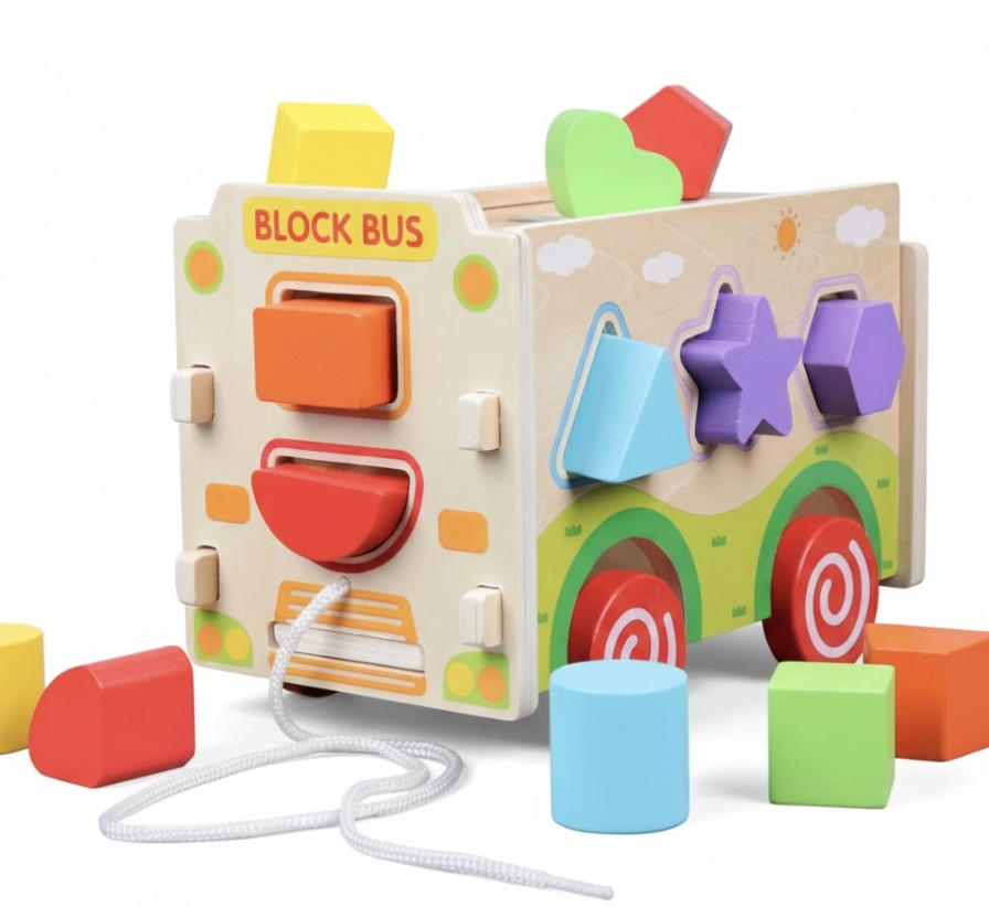 Wooden Car Sorter Toy