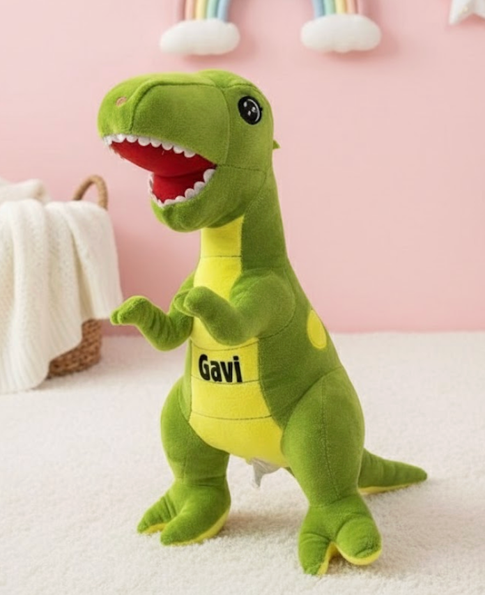 Personalized Dinosaur Plush